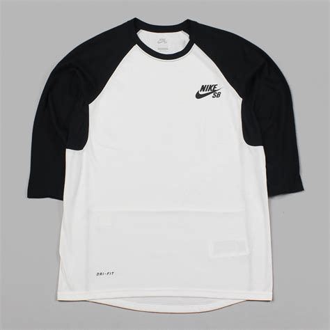 nike sb dri fitraglan schwarz weiß shirt|Nike SB Dri.